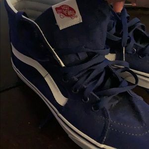 Vans high tops Dodger Blue